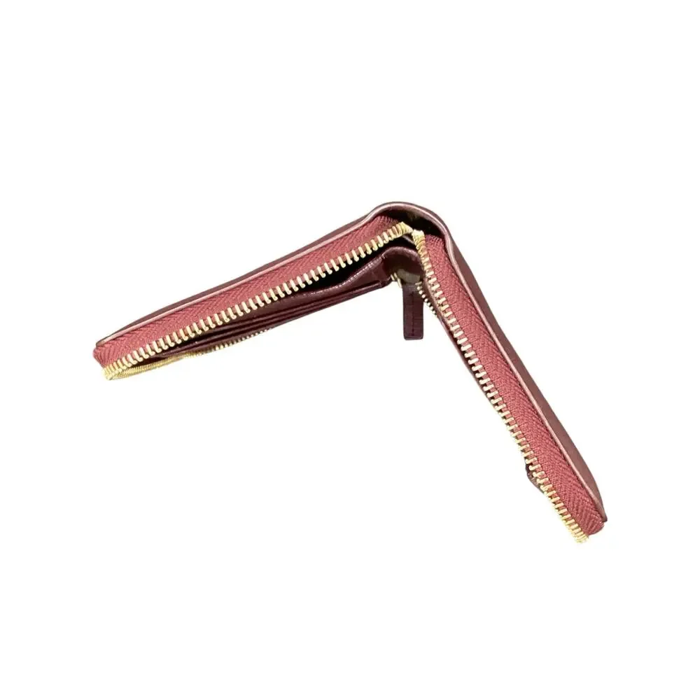Versace Wallet Women’s 1Size Saffiano Leather Medusa Bifold Wallet Burgundy/Wine